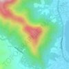 Buntu Salubulo topographic map, elevation, terrain