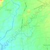 Franza topographic map, elevation, terrain