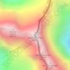 Kangchendzönga topographic map, elevation, terrain