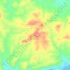 Cerro Los Curuchos de Tacarigua topographic map, elevation, terrain