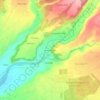 Masandāwāla topographic map, elevation, terrain