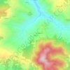 Ceriato topographic map, elevation, terrain