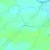Wambaw Corner topographic map, elevation, terrain