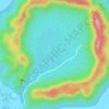 Ramgarh Crater topographic map, elevation, terrain