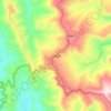 Lunglei topographic map, elevation, terrain