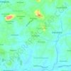 Narampola topographic map, elevation, terrain