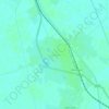 Kosi Kalan topographic map, elevation, terrain