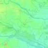 Jamuria topographic map, elevation, terrain