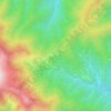 Porti topographic map, elevation, terrain