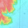 Ghamroj topographic map, elevation, terrain