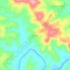 Arekadu topographic map, elevation, terrain