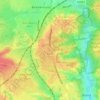 Setley topographic map, elevation, terrain