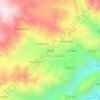 Pauchi topographic map, elevation, terrain