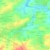 La Barre topographic map, elevation, terrain