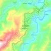 Lubuagan topographic map, elevation, terrain