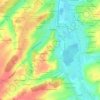 Le Rocard topographic map, elevation, terrain