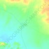 Kurchhi topographic map, elevation, terrain