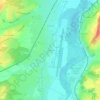 Le Forestier topographic map, elevation, terrain