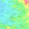 Colonia Santa Fe topographic map, elevation, terrain