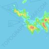 Gustavia topographic map, elevation, terrain