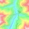 Bringbong topographic map, elevation, terrain