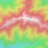 Pokut Yaylası topographic map, elevation, terrain