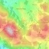 Vorderau topographic map, elevation, terrain