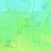 Kaliabang Tengah topographic map, elevation, terrain