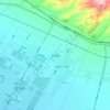 金山街道 topographic map, elevation, terrain