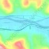 Hoopers Valley topographic map, elevation, terrain