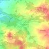 Kobyla Góra topographic map, elevation, terrain
