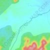 Daincha topographic map, elevation, terrain