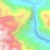 Ma Pi Leng Pass topographic map, elevation, terrain