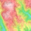Les Barraques topographic map, elevation, terrain