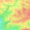 Loscoat topographic map, elevation, terrain