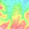 Krajan topographic map, elevation, terrain