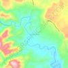 Kalamtukan topographic map, elevation, terrain