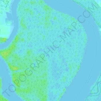 Admiralty Island topographic map, elevation, terrain