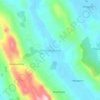 Kehelowitigama topographic map, elevation, terrain