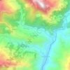 Jaubari topographic map, elevation, terrain