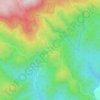 Lottah topographic map, elevation, terrain