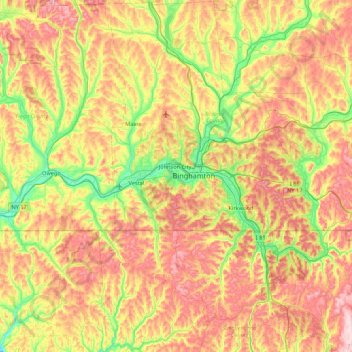 Crocker Island topographic map, elevation, terrain