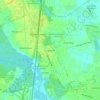 Highlands topographic map, elevation, terrain