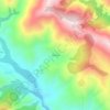 Villasumil topographic map, elevation, terrain