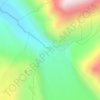 Gomukh, Ice Cave topographic map, elevation, terrain