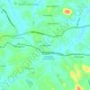 Gehenuwala topographic map, elevation, terrain