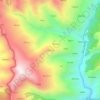 Mahog topographic map, elevation, terrain