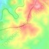 Pakabu topographic map, elevation, terrain
