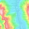 Rushoroza topographic map, elevation, terrain