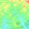 Kirimetiya topographic map, elevation, terrain